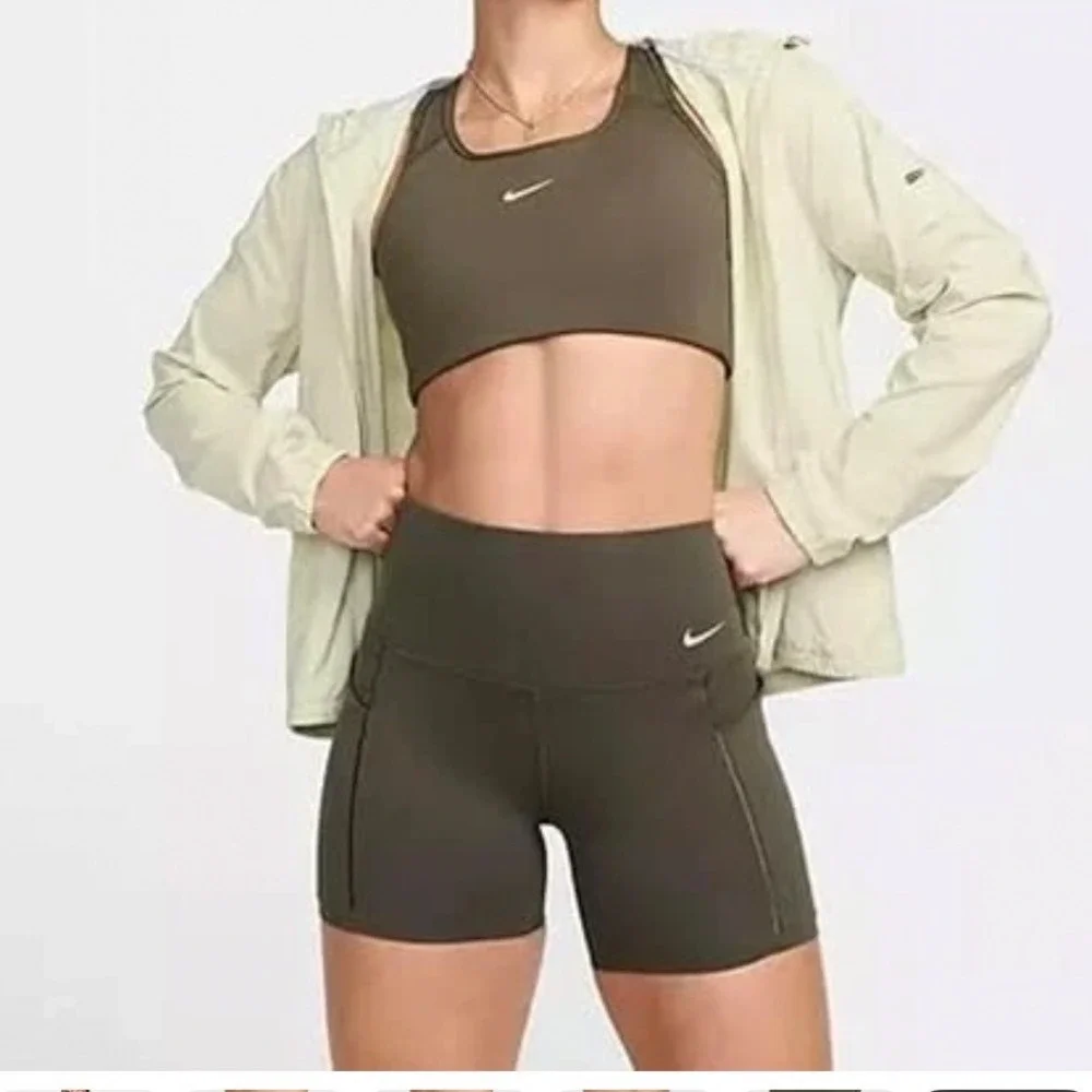 NEW Nike XS Universa Women Mid Rise 5